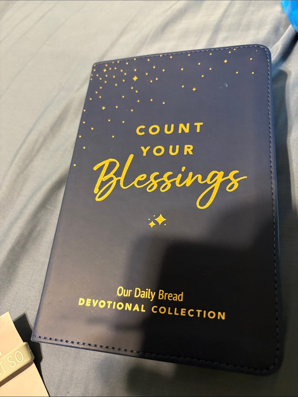 Inspirational bundle with devotional book mark, pen, bracelet, cup and wristlet. - Picture 11 of 13